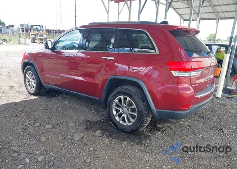 2015 Jeep Grand Cherokee Limited из США, поврежденный, VIN 1C4RJFBGXFC608617